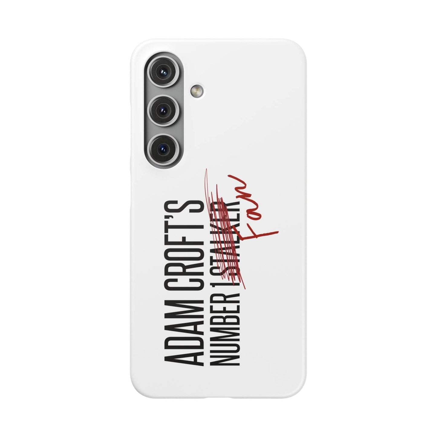 Adam Croft’s Number One Fan Phone Case