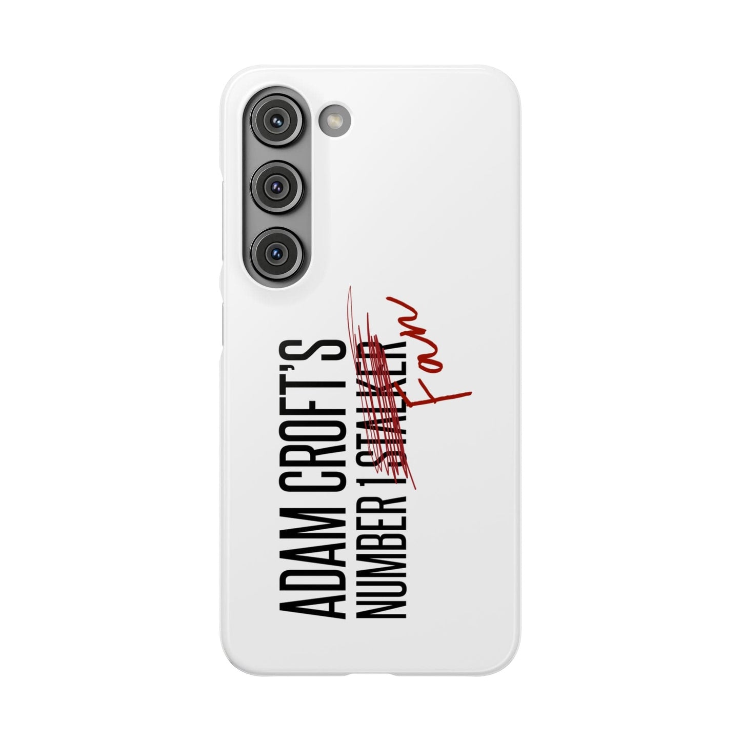 Adam Croft’s Number One Fan Phone Case