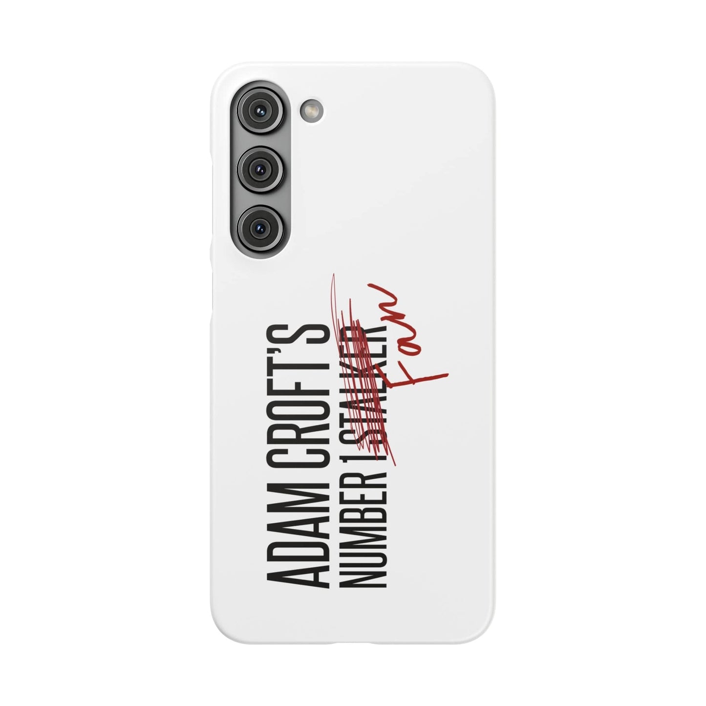 Adam Croft’s Number One Fan Phone Case