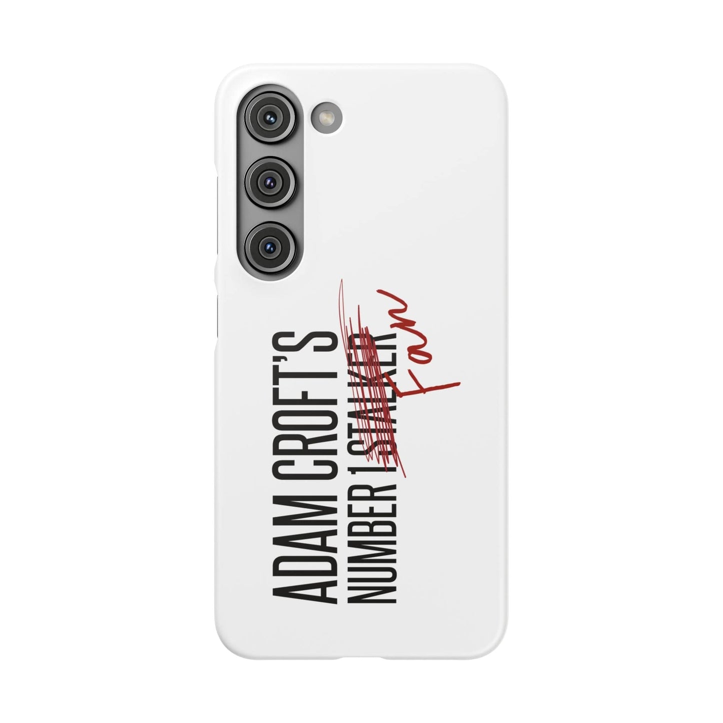 Adam Croft’s Number One Fan Phone Case