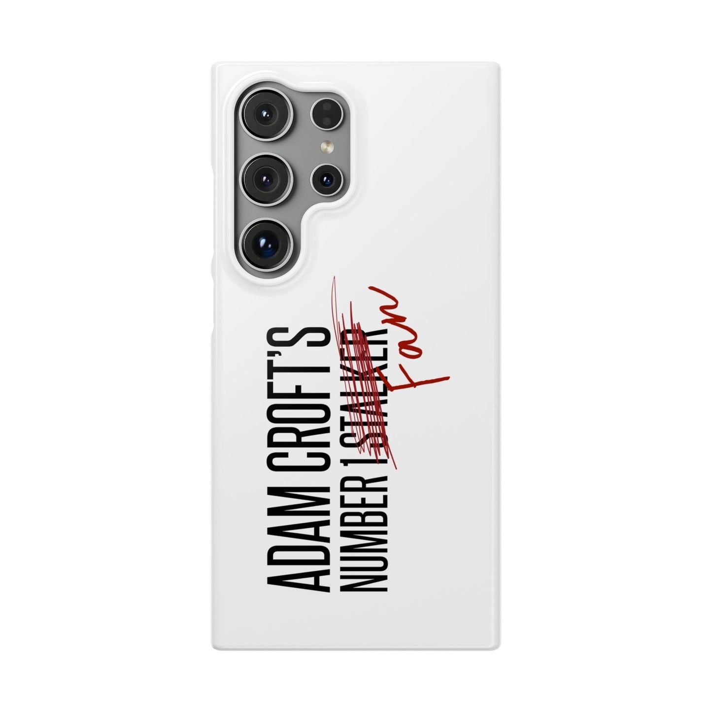 Adam Croft’s Number One Fan Phone Case