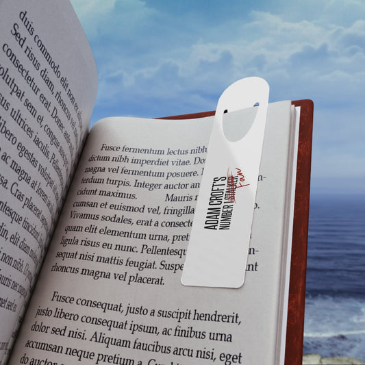 Adam Croft’s Number One Fan Clip-On Bookmark