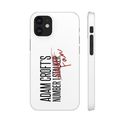 Adam Croft’s Number One Fan Phone Case