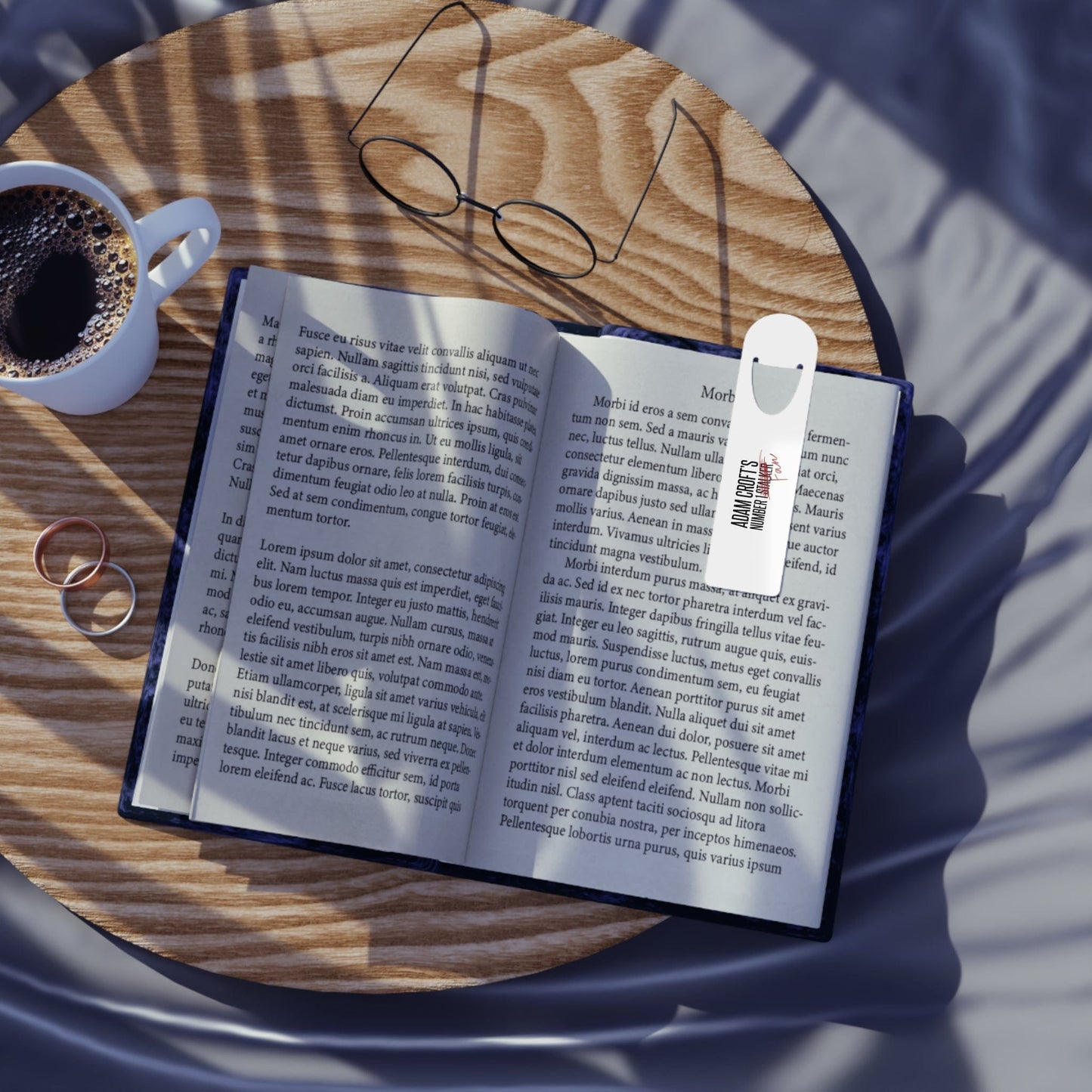 Adam Croft’s Number One Fan Clip-On Bookmark